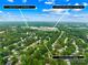 Aerial view showing quick access to I-77 and proximity to shopping and restaurants at 256 Rose St, Mooresville, NC 28117