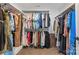 Walk-in closet featuring ample storage and organization solutions at 318 N Dotger Ave, Charlotte, NC 28204