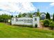 Community sign for Blanchard at Carmel, nestled in a well-manicured neighborhood at 4714 Blanchard Way, Charlotte, NC 28226