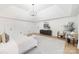 Bright and airy main bedroom with ample natural light and modern furnishings at 4808 Cobble Glen Way, Charlotte, NC 28269