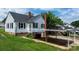 Exterior view of the home with a carport and a small staircase leading to an entrance at 626 1St Se Ave, Hickory, NC 28602