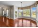 Bright dining area with large windows providing natural light and a view of the outdoors at 126 Northbridge Dr, Mooresville, NC 28115