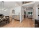 Light-filled foyer flows seamlessly into the dining area and living room, showcasing the home's open concept design at 140 Robin Rd, Lincolnton, NC 28092