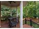 Enjoy outdoor living on this deck with a gazebo, perfect for dining al fresco at 2100 Chesterfield Ave, Charlotte, NC 28205