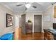 Hardwood-floored bedroom featuring a chest of drawers and neutral-colored walls at 2112 Shenandoah Ave, Charlotte, NC 28205