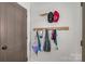 Entryway with wall hooks, perfect for hanging coats and bags at 2112 Shenandoah Ave, Charlotte, NC 28205
