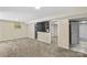 Basement featuring TV, finished carpet and access to bathroom at 2229 Old Wilkesboro Rd, Statesville, NC 28625