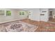 Hardwood floors with view to two windows at 2229 Old Wilkesboro Rd, Statesville, NC 28625