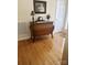 Foyer featuring hardwood floors and antique furniture at 2300 Wednesbury Ct, Kannapolis, NC 28083