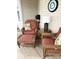 Inviting outdoor patio with comfortable wicker furniture and elegant decor at 2300 Wednesbury Ct, Kannapolis, NC 28083