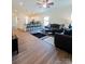 Spacious living room with great lighting, hardwood floors, and modern furnishings at 2921 Parkwest Dr, Albemarle, NC 28001
