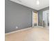 Bedroom with carpet flooring, window, and neutral paint at 3561 Calpella Ct, Charlotte, NC 28262