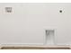 Bright white laundry room with white walls, trim and flooring at 4230 Acorn St, Charlotte, NC 28205