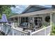 Outdoor space with comfortable seating, perfect for relaxation and enjoying the surroundings at 4395 Burton Rd, Maiden, NC 28650