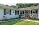 Well maintained ranch with a stone porch and charming landscaping at 4395 Burton Rd, Maiden, NC 28650