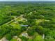 An overhead view of the property at 442 Lovelace Rd shows surrounding foliage at 442 Lovelace Rd, Rock Hill, SC 29730