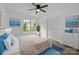 Bedroom featuring a large window, hardwood floors, and a closet at 442 Lovelace Rd, Rock Hill, SC 29730