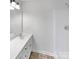 Clean bathroom with a shower and vanity at 4550 Briarcreek Rd, Maiden, NC 28650