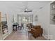 Bright living room with hardwood floors, modern furniture and plenty of natural light at 5329 Valley Forge Rd, Charlotte, NC 28210