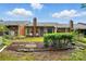 Backyard with green space, cozy patio and two chairs at 656 Ne Camrose Ne Cir, Concord, NC 28025