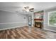 Large open living room with fireplace at 656 Ne Camrose Ne Cir, Concord, NC 28025