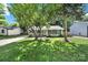 Lovely single-story home featuring a cozy porch and lush green lawn at 6705 Reddman Rd, Charlotte, NC 28212