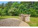 Outdoor kitchen featuring a grill and backyard view at 78114 Rillstone Dr, Lancaster, SC 29720