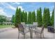 A patio set outside a home, ideal for entertaining or enjoying outdoor meals at 104 Wingstem Ct, Mooresville, NC 28117
