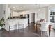 Bright kitchen featuring white cabinets, granite countertops, and stainless steel appliances at 11332 Anna Rose Rd, Charlotte, NC 28273