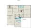 Second floor plan with owner's suite, three additional bedrooms, loft, two bathrooms, and laundry room at 13908 Penbury Rd # 394, Charlotte, NC 28278