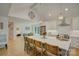 Expansive kitchen with a large island, modern appliances, and an open layout perfect for entertaining at 18205 Royal Oak Rd, Charlotte, NC 28278