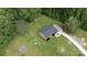 Bird's eye view of single-Gathering home with lush green grass and a treeline at 232 Harmony Hills Dr, Catawba, SC 29704