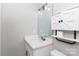 Modern bathroom featuring a sink with a white countertop at 232 Harmony Hills Dr, Catawba, SC 29704