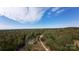 Scenic aerial view of a charming home site on a spacious property surrounded by mature trees at 3330 Clinzo Feemster Rd, Hickory Grove, SC 29717