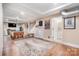 Finished basement featuring a pool table, drop ceiling, hardwood floors, and recessed lighting at 345 Beaten Path Rd, Mooresville, NC 28117