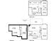 Detailed floor plan showcasing layout including the upper level, main level and basement with room dimensions at 345 Beaten Path Rd, Mooresville, NC 28117