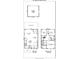 Floor plan of home including garage, screened porch, first floor and second floor at 827 Digby Rd, Rock Hill, SC 29730