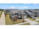 Charming two-story home with a well-manicured lawn and inviting curb appeal at 12205 Hollinhope Dr, Charlotte, NC 28278