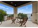 Balcony with lake view at 173 Rehoboth Ln, Mooresville, NC 28117