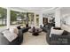 Spacious living room with a seating area providing a lake view and modern decor at 173 Rehoboth Ln, Mooresville, NC 28117