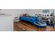bedroom with a fun Spider-Personal theme, showcasing toys and plenty of storage space at 23 Redwood Ct, Alexander, NC 28601