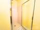 Functional shower stall with glass door, perfect for quick and easy access at 3051 Dairy Farm Dr, Monroe, NC 28110