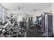 Well-equipped gym featuring modern exercise machines and ample space for various workouts at 333 W Trade St # 1106, Charlotte, NC 28202