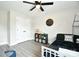 Bedroom featuring a playful theme, complete with decorative signage and a cozy bed at 339 Brown Rd, China Grove, NC 28023