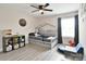 Charming bedroom with stylish decor, house bed, and ample play space at 339 Brown Rd, China Grove, NC 28023