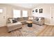 Spacious living room featuring a large sectional sofa and natural light at 339 Brown Rd, China Grove, NC 28023