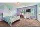 Bedroom featuring colorful walls and a white dresser adjacent to a window at 4151 Granite St, Midland, NC 28107