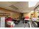 Finished basement with carpet flooring and paneled walls, featuring ample space for recreation or storage at 4330 Rowell Rd, Lancaster, SC 29720