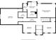 Second-story floorplan featuring primary bedroom suite, additional bedrooms, and bathroom layouts at 4469 Greystone Sw Dr, Concord, NC 28027