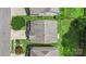 Birds eye view of house, roof, and neighborhood at 858 Rook Rd, Charlotte, NC 28216